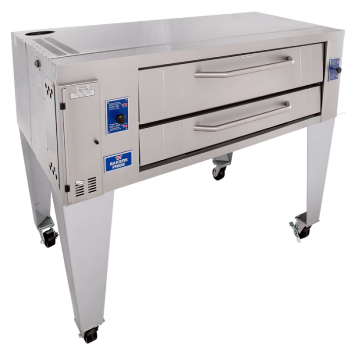 Y-600BL Brick-Lined Commercial Gas Pizza Oven